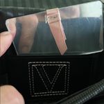 Victoria's Secret  The Victoria Micro Shoulder Bag Gray Silver Studs Photo 4