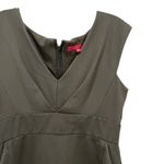 Catherine Malandrino  BodyCon V Neck Dress Green Size 10 Photo 3