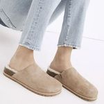 Madewell NEW The Layne Clog Mule in Nubuck and Shearling, 7 Photo 0