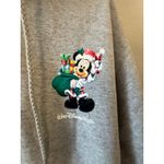 Disney mickey mouse fab 5 Chirstmas grey hoodie adult medium NWT Photo 1