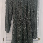 Cloth & Stone  Dark Green Long Sleeve Dress Photo 0