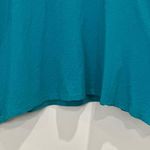 Style & Co  Turquoise T-Shirt With Wood Beaded Neckline Detail 1X Photo 5