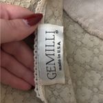 Elegant vintage lace Women's Top Green Size M Photo 4