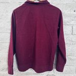 Eddie Bauer sweater color burgundy size M Photo 2