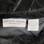 Jaclyn Smith Classic women’s Black Velvet Whimsigoth Button Front blouse|size:S Photo 13