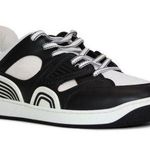 Gucci  Basket low-top sneakers Black/White size 39 Photo 0