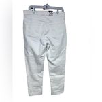 Gap  Girlfriend Relaxed Mid Rise Stretch NWT White Denim Frayed Hem Size 10R Photo 5