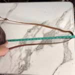 Handmade Jute Woven Boho Crossbody Circle Bag Brown Leather Photo 14