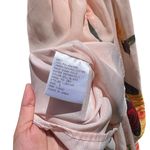 Aura  Pink Sleeveless Backless Maxi Dress with Floral Print Small‎ Photo 4