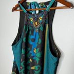 Anthropologie  One September Del Mar halter dress keyhole back bead embroider XL Photo 3