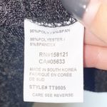 Trisha Tyler Charcoal Gray Faux Fur Collar Sweater Photo 5