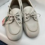Tommy Bahama Seafarer White Faux Leather Boat Shoes Loafers Womens Size 9M Photo 7