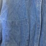 Eddie Bauer FINAL MARKDOWN Ladies  denim blouse small Photo 1