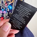 Maeve  Anthropologie Blue Floral Embroidered Mini Shift Dress Womens 2 Sleeveless Photo 7