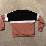 Good condition “0 to‎ 5” brand stretchy long sleeve top silky material / size XL Black Photo 4