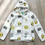 Vintage Devil Nut Under Zip Hoodie Jacket Woman Sz M Size M Photo 0