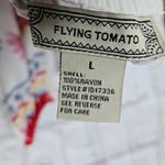 Flying Tomato floral boho halter hi-low open back dress Large women's Photo 8