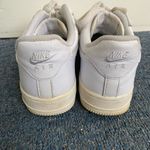 Nike  women 7 Air Force one classic tie up sneakers white  Photo 6