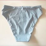 J.Crew High Rise Cheeky Bikini Bottom in Blue Mist Size S New Photo 3