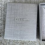 Zales  Pear Tear Drop 925 Sterling Silver necklace Womens Photo 2