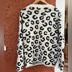Racheal Chunky Cozy Animal Print Cheetah Sweater Photo 2