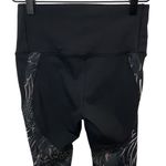 Nike Women's Power Gym Tight - Flutter Print Leggings Black High Rise Size Small Photo 11