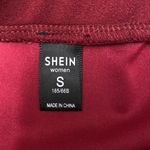 SheIn Burgundy mini skirt Photo 1