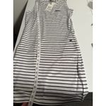 Barbour Navy Striped Sleeveless Dress – Nautical Cotton Jersey Tank Dress Photo 6