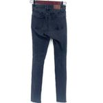 Madewell Women's 9" High-Rise Skinny Distressed Black Jeans Size 23. size 00 Photo 6