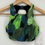 Athleta  Maldives Bra Cup Bikini Top in Liana Floral Green 32B / C New with tags! Photo 3