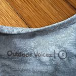Outdoor Voices  Gray Athena Crop Top Athletic Workout Size S Photo 7