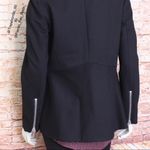 T Tahari | Open Front Pocket Zip Jacket Black Photo 5