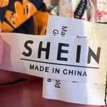 SheIn Romper Off the Shoulder Navy‎ Yellow Sunflower Boho Flounce Bell Sleeve Size XL Photo 4