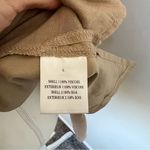 Brochu Walker  Nadia Long Sleeve Silk Tee NEW Size Large in Tan Photo 9