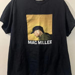 I. Miller Mac Miller‎ Graphic Tee L Black Photo 0
