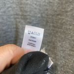 Lou & grey  A-line Gray Black Lined Stretch Career Work Dress Size Large Photo 5