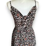 Ecowish NWT- Tie Front Print Dress- Size Medium Photo 1