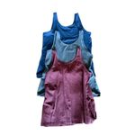 Old Navy  Ribbed Tank Top 3-Pack – Size L (Blue, Gray, Burgundy) Photo 3