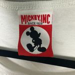 Disney Mickey, Inc. Vintage 1980s Mickey Mouse Puffy Paint Sequin Shirt One Size Photo 3