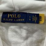Ralph Lauren Polo Ralph‎ Lauren Hoodie Fleece Sweatshirt Suede Patchwork Star White Large Photo 2