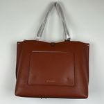 Rebecca Minkoff Megan Leather Shopper Tote Bag in Caramello Photo 2