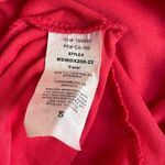 Mother Bee Maternity Coral Wrap Bow Dress Adjustable Belt Stretchy Orange Size undefined Photo 3