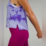 Lululemon Train to Be Tank Top in Rain Stripe Marble Dye Charged Indigo Size 6 Photo 5