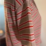 ZARA  Women's 70s Retro Style Cropped Pullover Knit V-Neck Collared Sweater Top M Photo 9