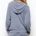 Young Fabulous and Broke  Terry Fleece Chenille Hoodie Sweatshirt. Size Large. Photo 1