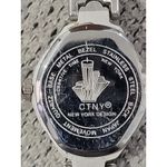 CTNY Quartz Watch Silver Tone Band Rhinestone Accents Womens Jewelry Photo 6