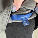 Apt. 9 . Faux Leather Moto Gray Jacket Size XL Photo 8