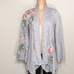 I.N.C. embroidered sweater wrap. NWOT Gray Photo 4