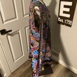 Nicole Miller women’s black paisley social dress size 16 Photo 4