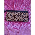 Betsey Johnson Betseyville Leopard Print Wristlet Clutch Gold Studs Cool Girl Photo 2